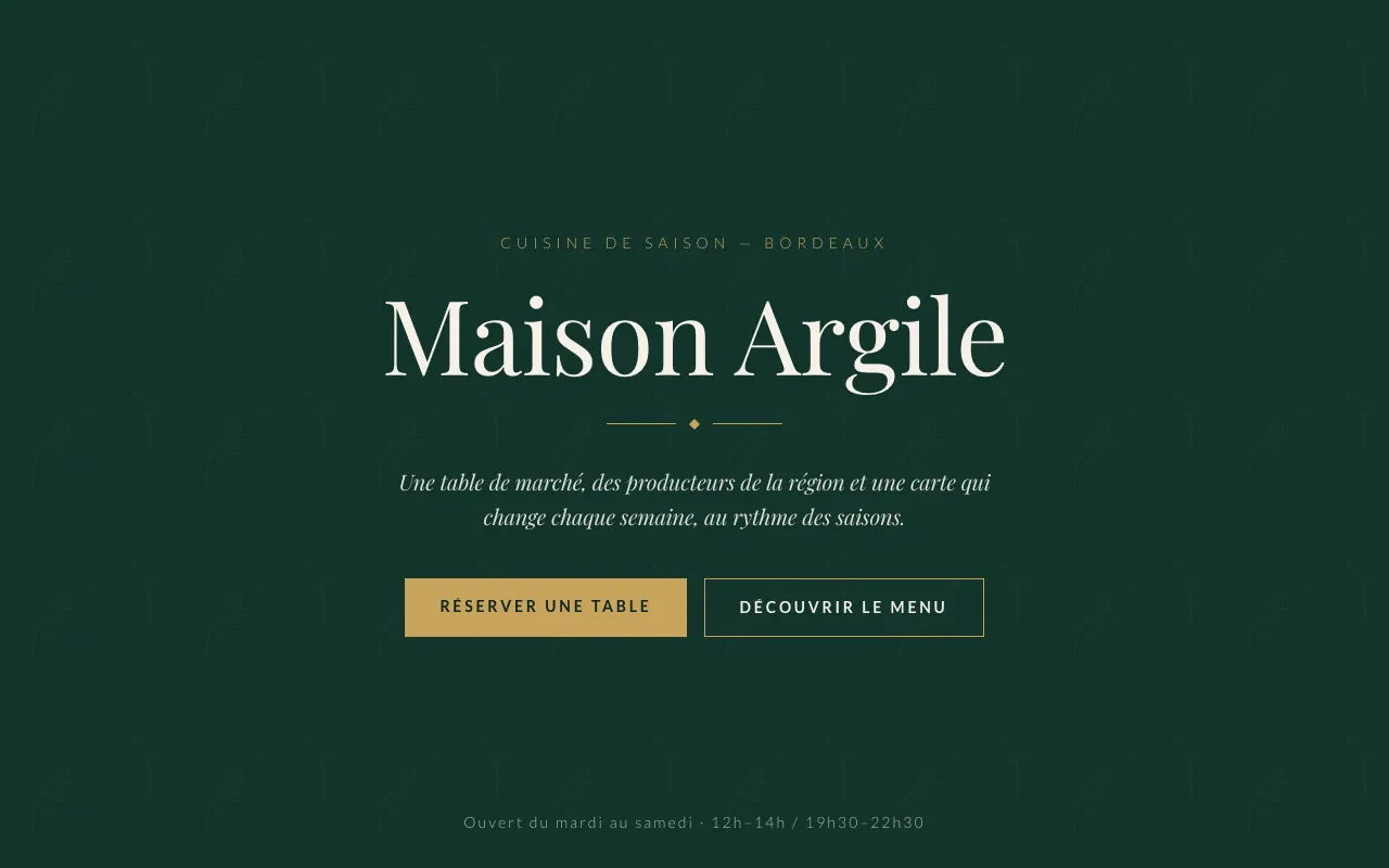 Ordinateur — haut de page — Maison Argile